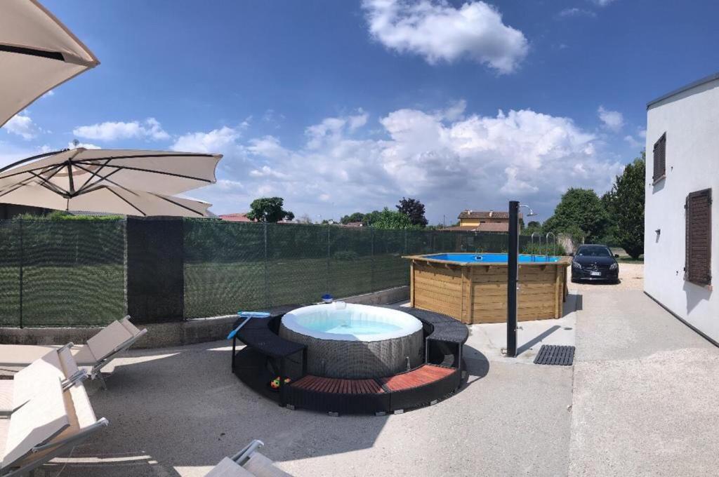 Nifty Intera Villa Con Piscina Relax, Idromassaggio E Sauna Muscletto Εξωτερικό φωτογραφία